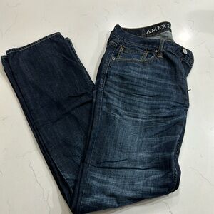 American Eagle low rise boot jeans